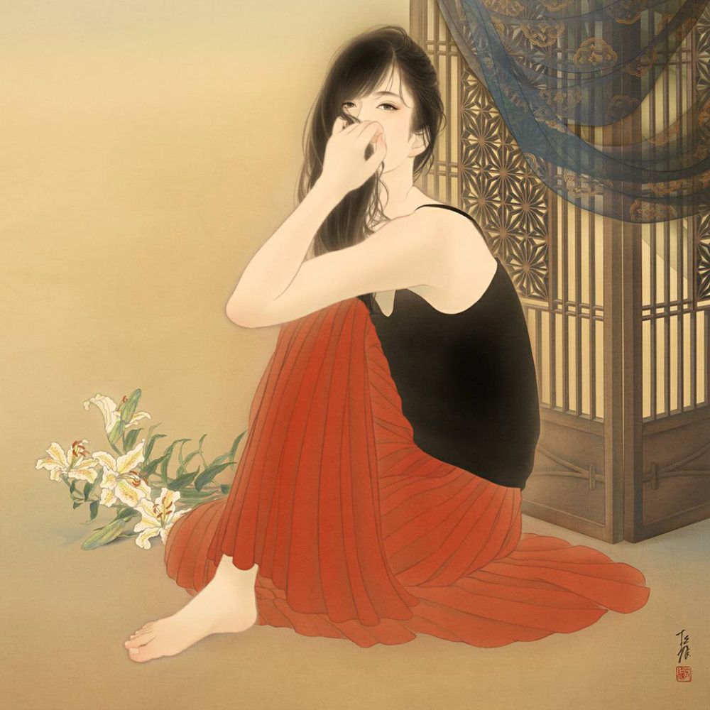 Matsuura Shiori “my long hair Ⅲ” 2017
