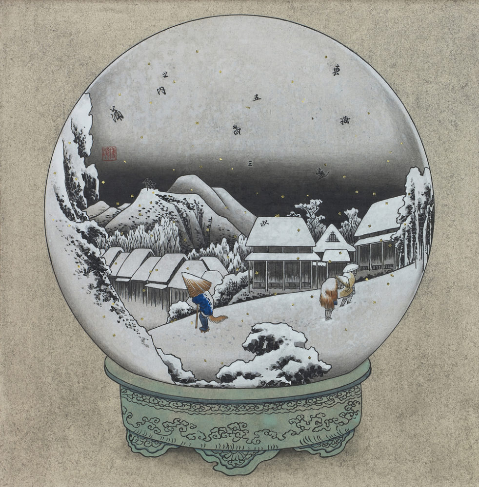 鈴木 博雄 “蒲原 夜之雪球” 2017