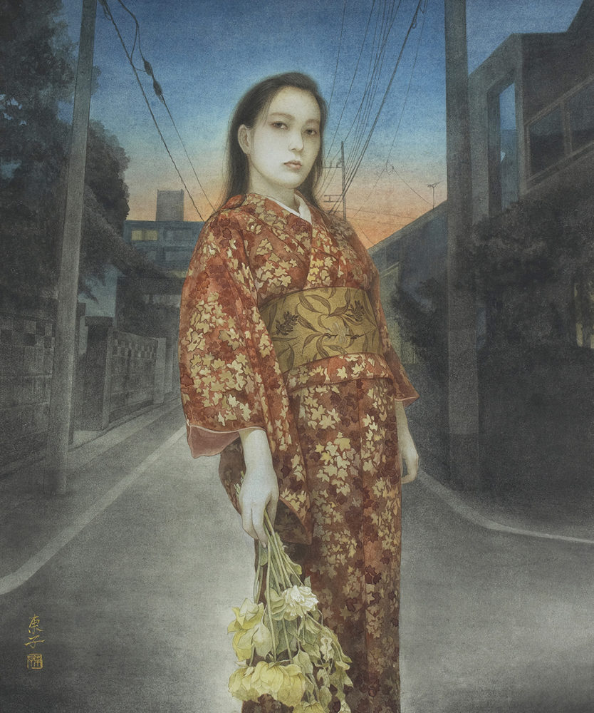 岡本 東子 “燃え落ちる” 2018