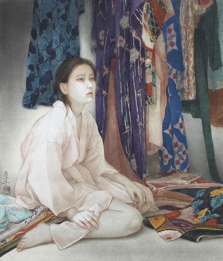 岡本 東子 “色に埋もれる” 2019