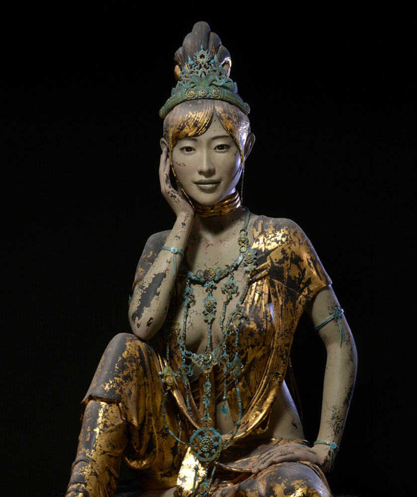 KUSENBO Masamitsu “Statue of Miroku Bosatsu sitting contemplatively” 2022