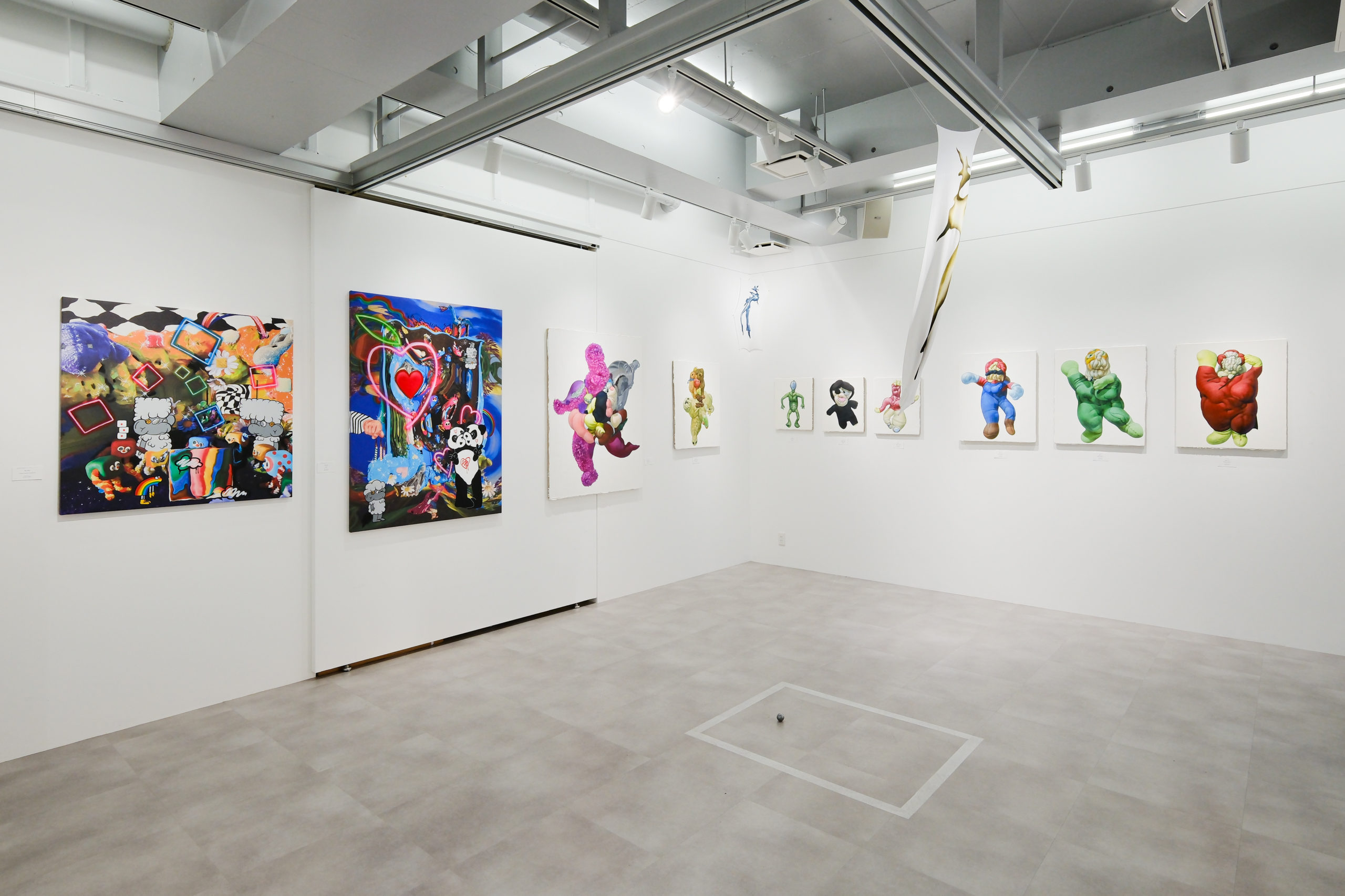 三人展　亀山晴香・菊池虎十・駒嶺ちひろ -分裂と増殖- 11/26まで開催