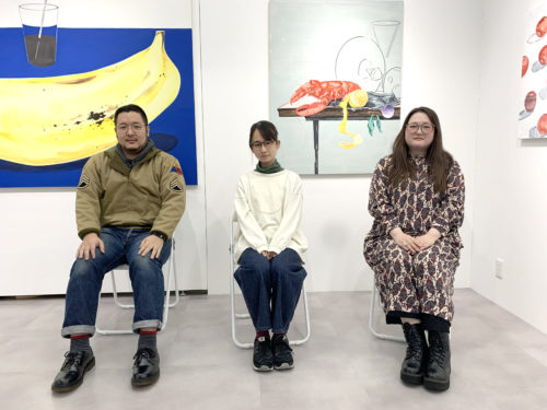 「作家は何を見ている？」アーティストトークをUPしました