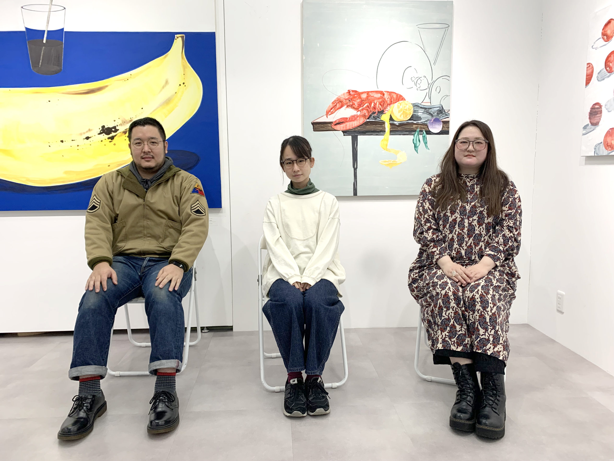 「作家は何を見ている？」アーティストトークをUPしました