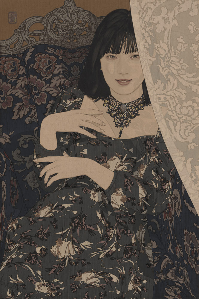 池永康晟「黝簾石・佳乃」（参考作品・2022年「前哨戦」出品作品）