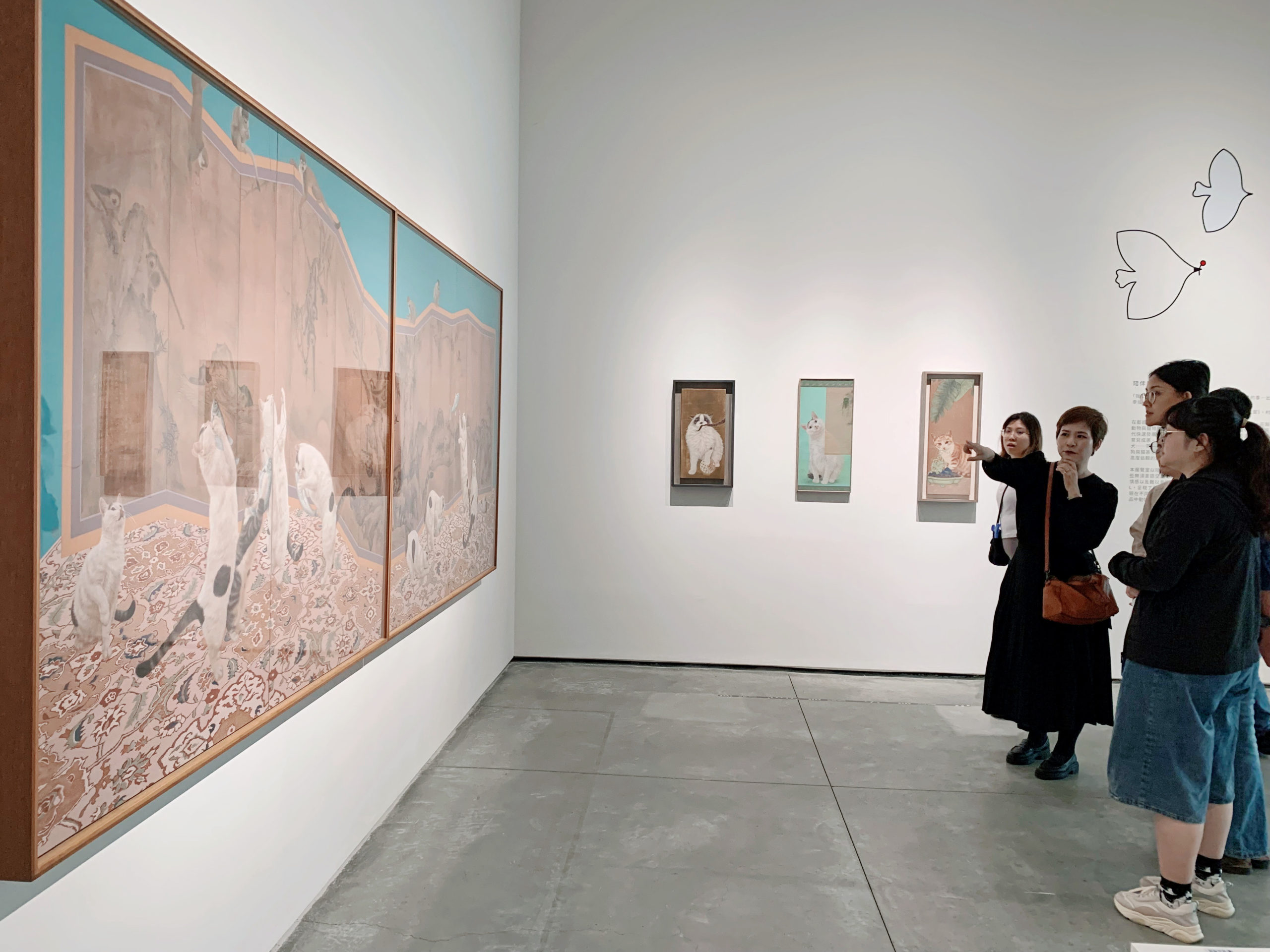 チン・ペイイ(陳珮怡)さんの作品が台湾の臺南市美術館に展示されています。