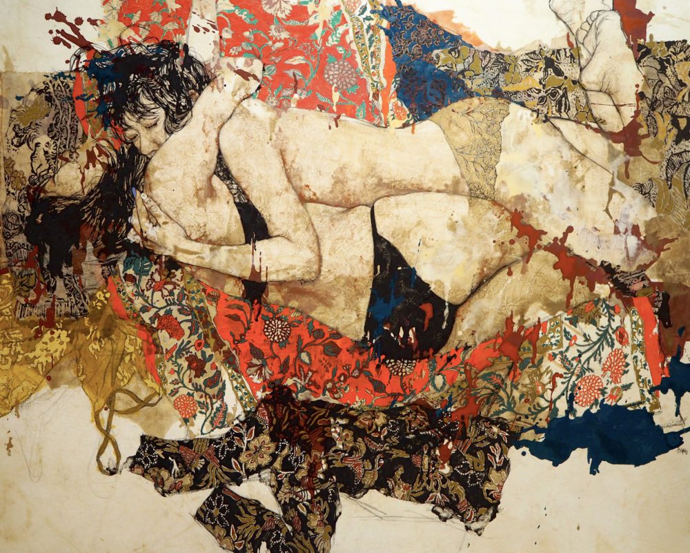 沖綾乃個展　”37.2℃の肌”